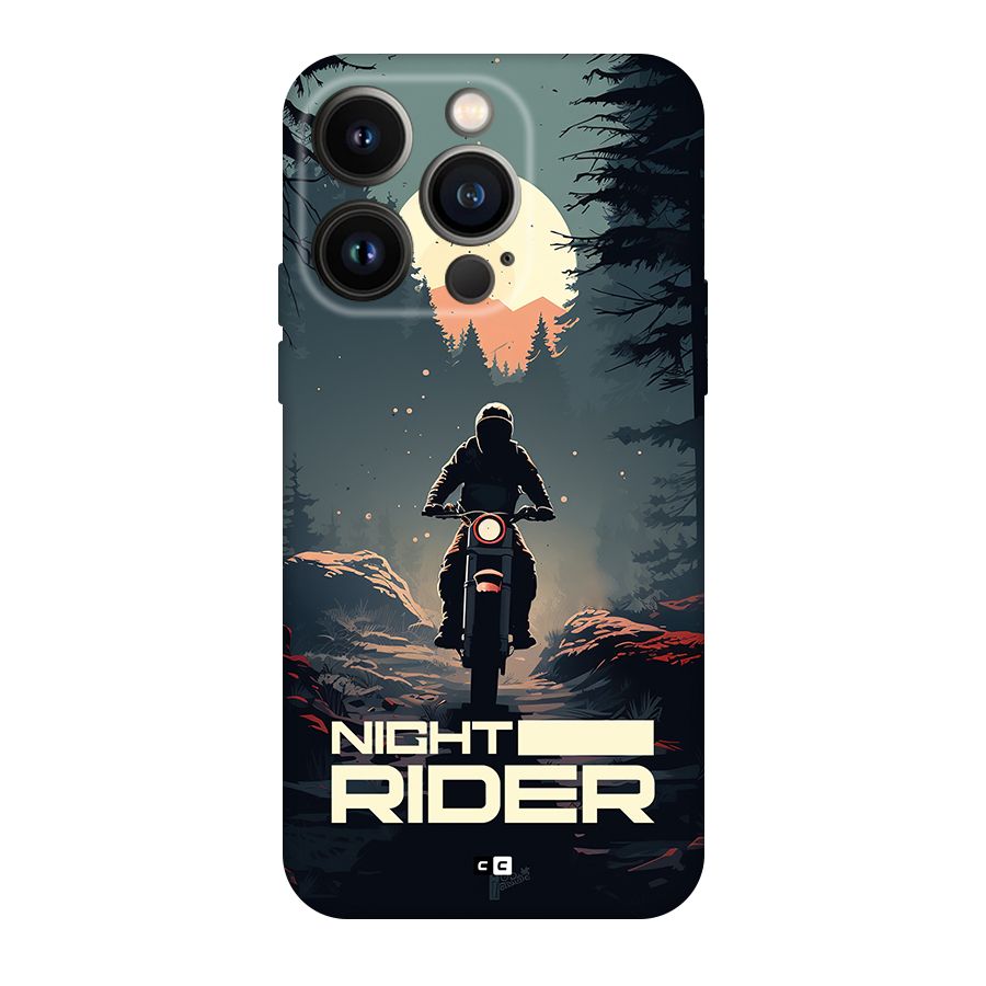 Night Rider Back Case for iPhone 14 Pro