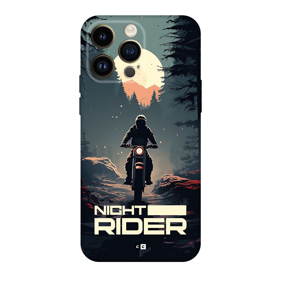 Night Rider Back Case for iPhone 14 Pro Max