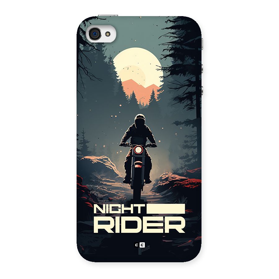 Night Rider Back Case for iPhone 4 4s