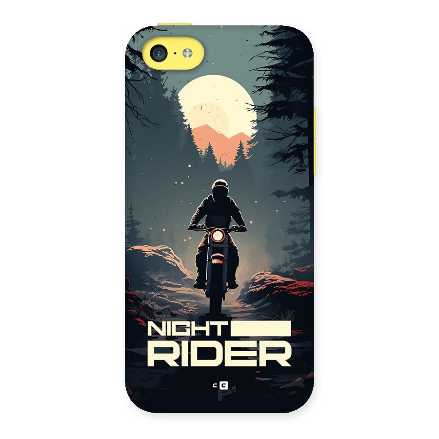 Night Rider Back Case for iPhone 5C