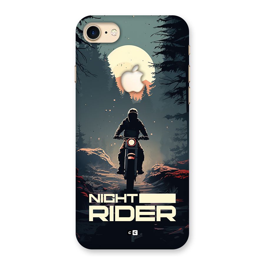Night Rider Back Case for iPhone 7 Apple Cut
