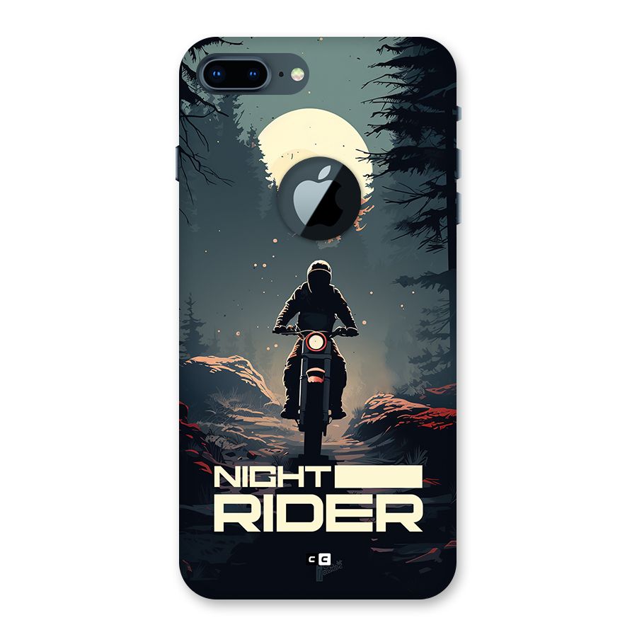 Night Rider Back Case for iPhone 7 Plus Logo Cut