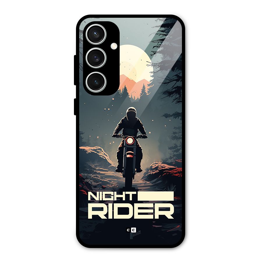 Night Rider Glass Back Case for Galaxy S23 FE