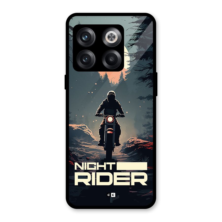 Night Rider Glass Back Case for OnePlus 10T