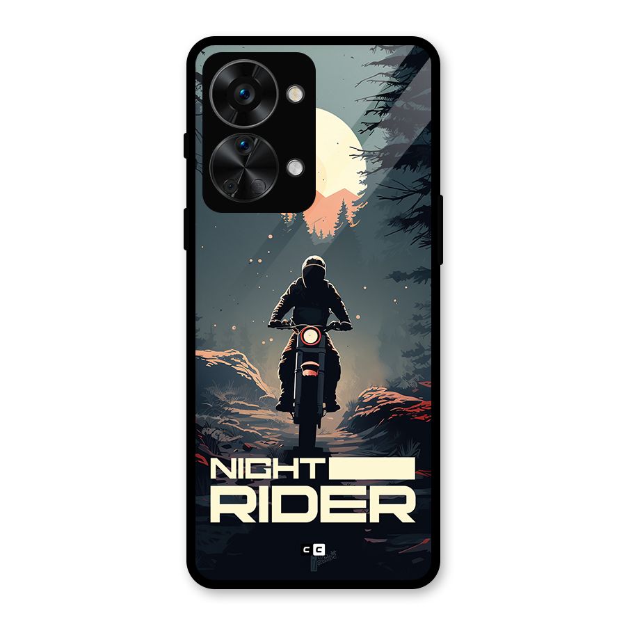 Night Rider Glass Back Case for OnePlus Nord 2T