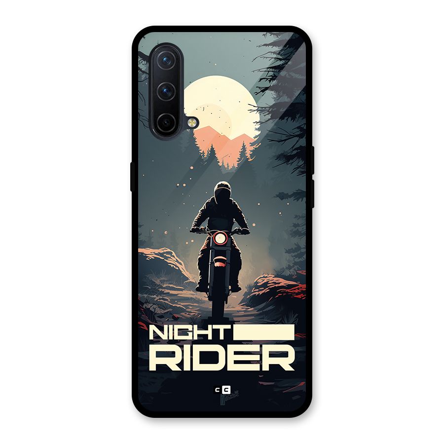 Night Rider Glass Back Case for OnePlus Nord CE 5G