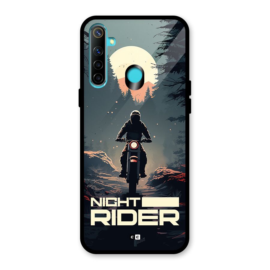 Night Rider Glass Back Case for Realme 5