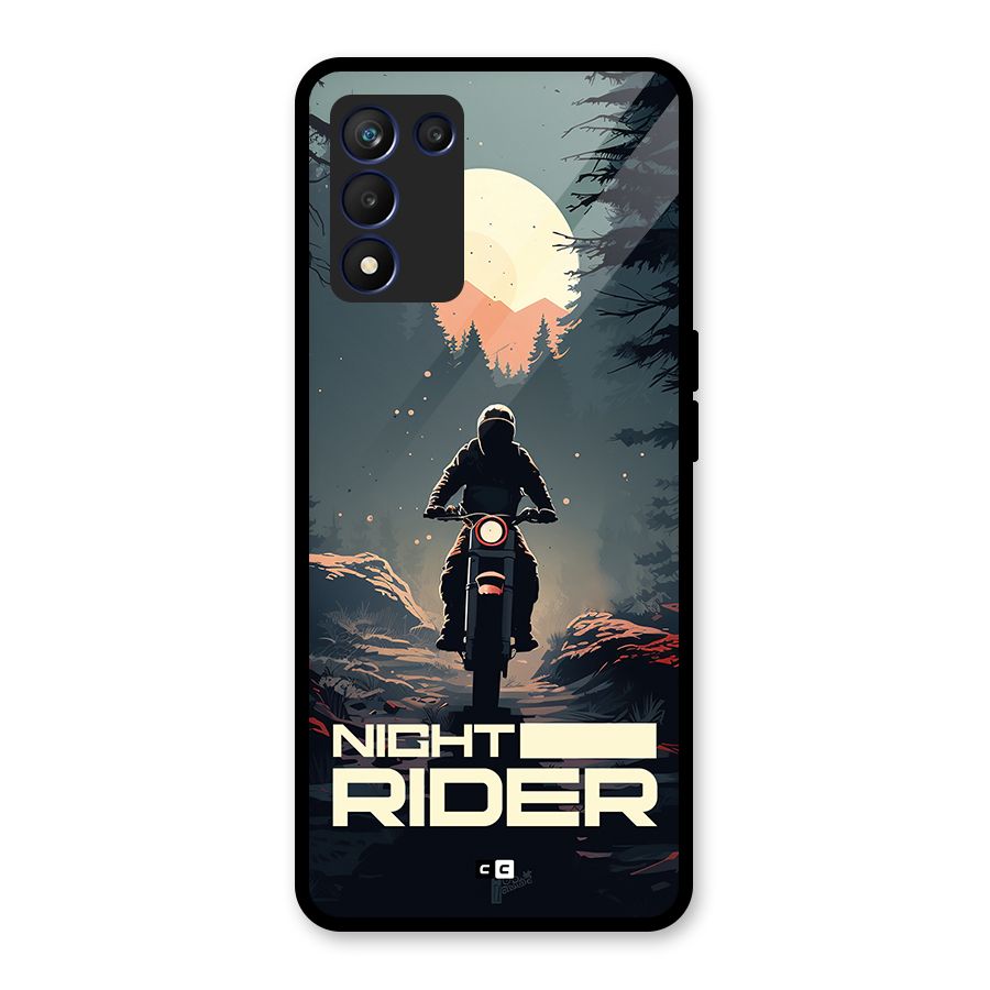 Night Rider Glass Back Case for Realme 9 5G Speed