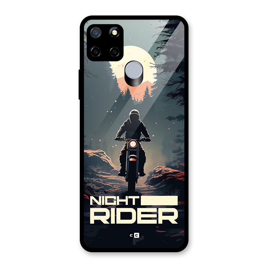 Night Rider Glass Back Case for Realme C12