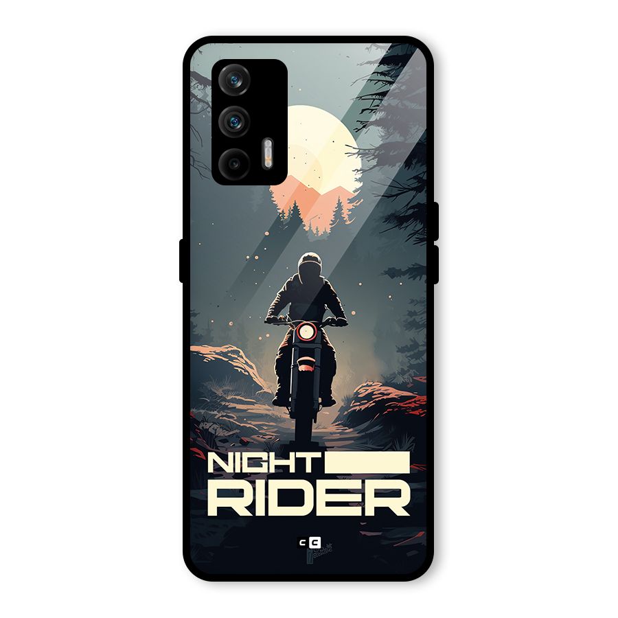 Night Rider Glass Back Case for Realme GT 5G