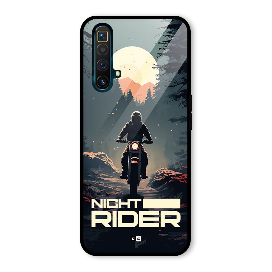 Night Rider Glass Back Case for Realme X3 SuperZoom