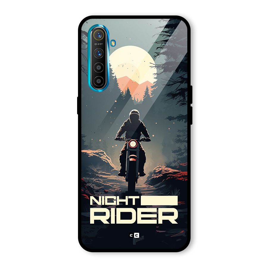 Night Rider Glass Back Case for Realme XT