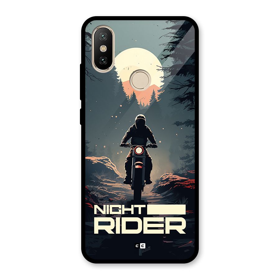Night Rider Glass Back Case for Redmi A2