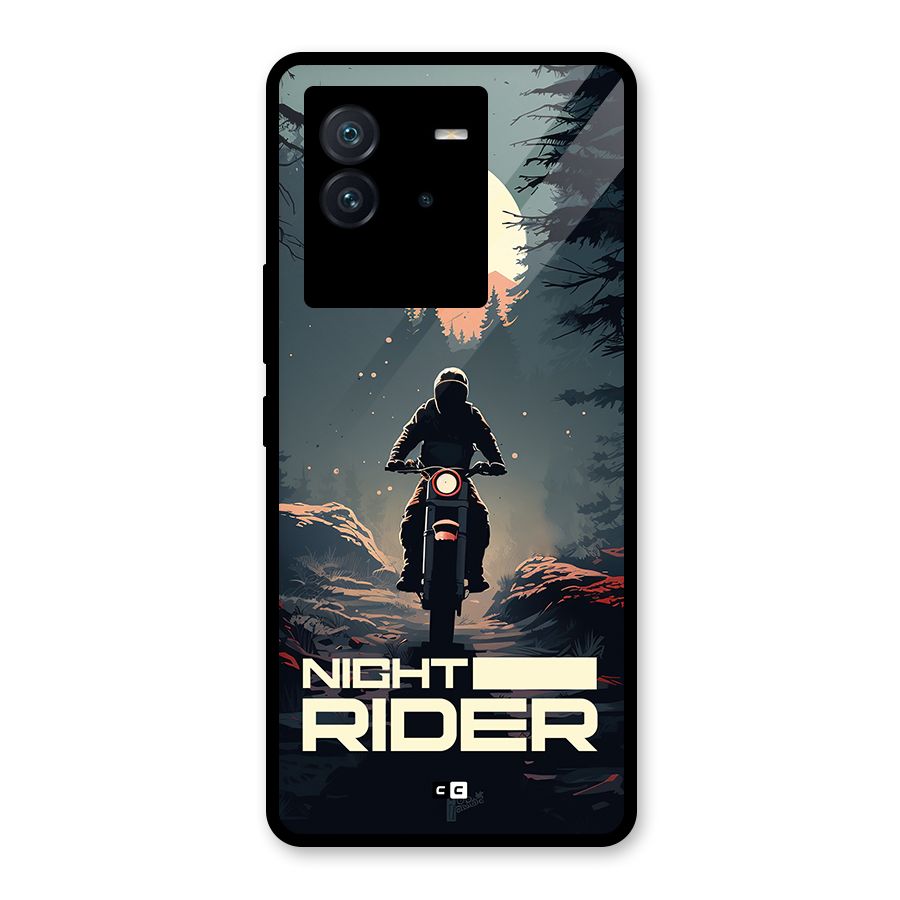 Night Rider Glass Back Case for Vivo iQOO Neo 6 5G