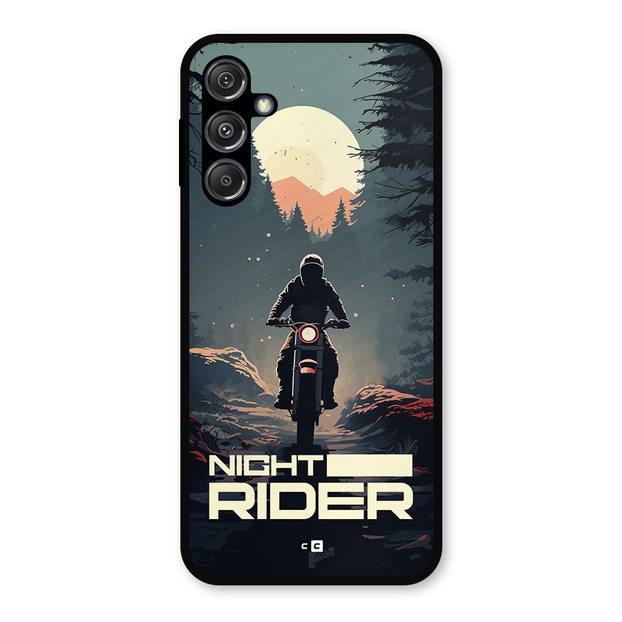 Night Rider Metal Back Case for Galaxy M34 5G