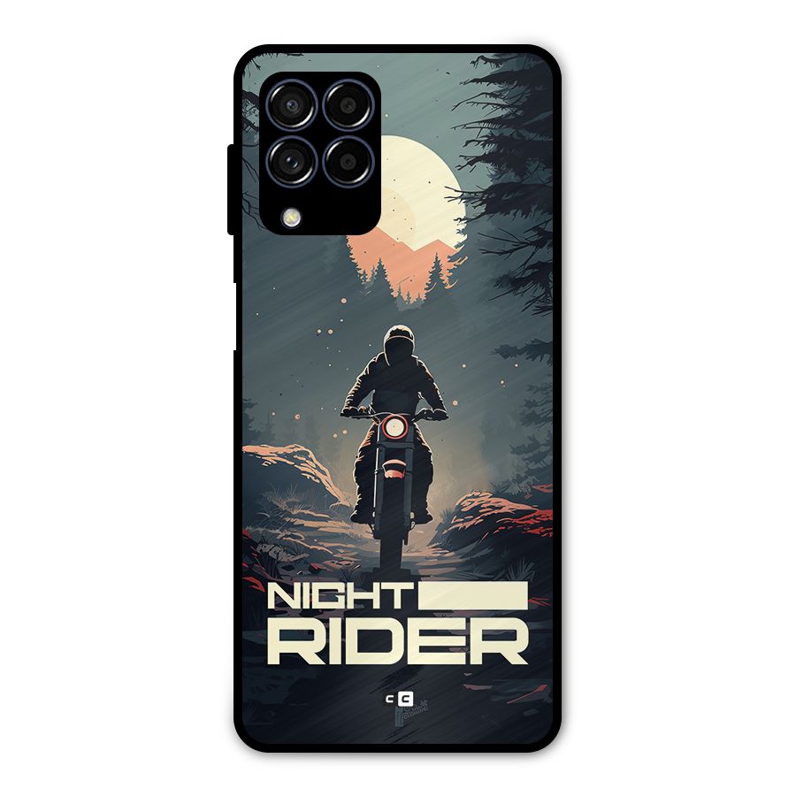 Night Rider Metal Back Case for Galaxy M53 5G