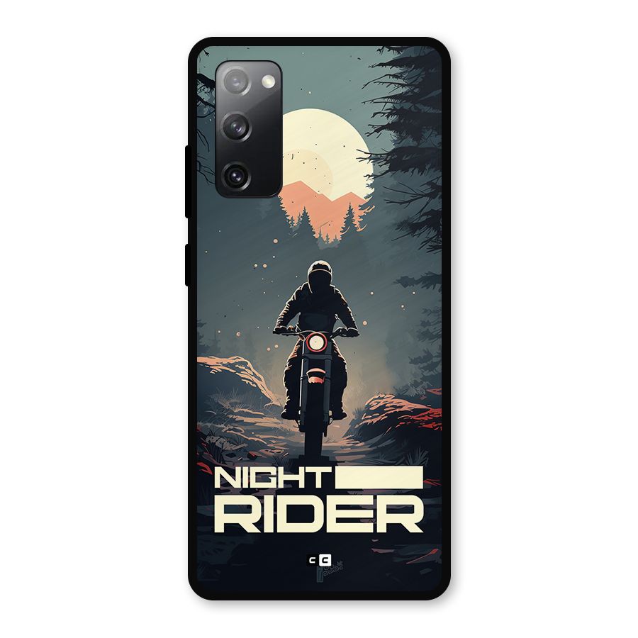 Night Rider Metal Back Case for Galaxy S20 FE 5G