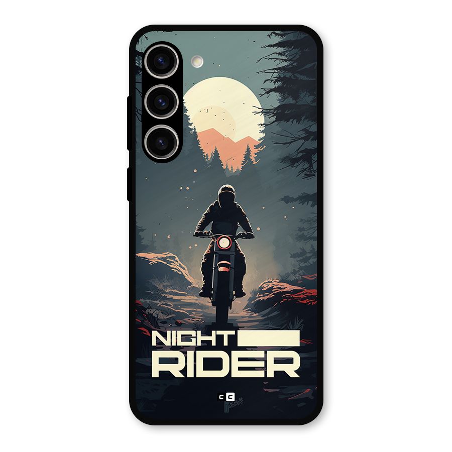 Night Rider Metal Back Case for Galaxy S23 Plus