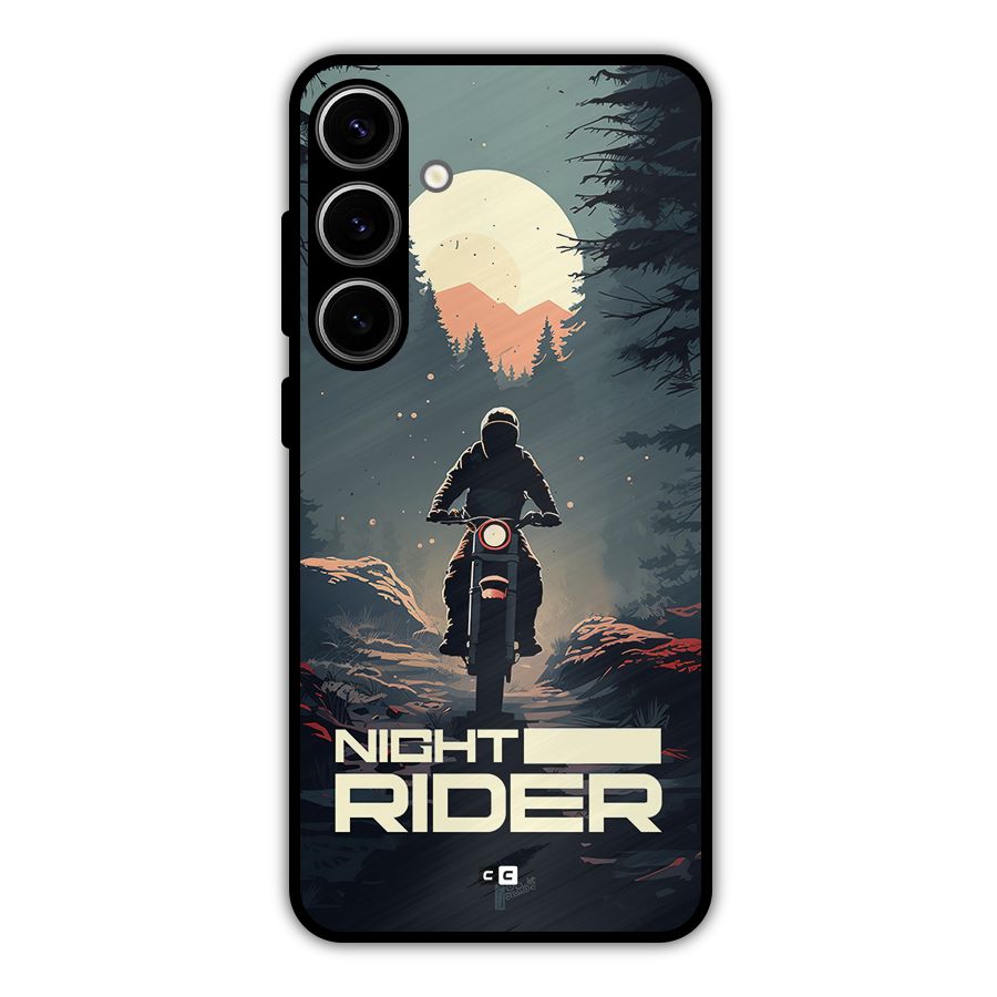 Night Rider Metal Back Case for Galaxy S24 Plus
