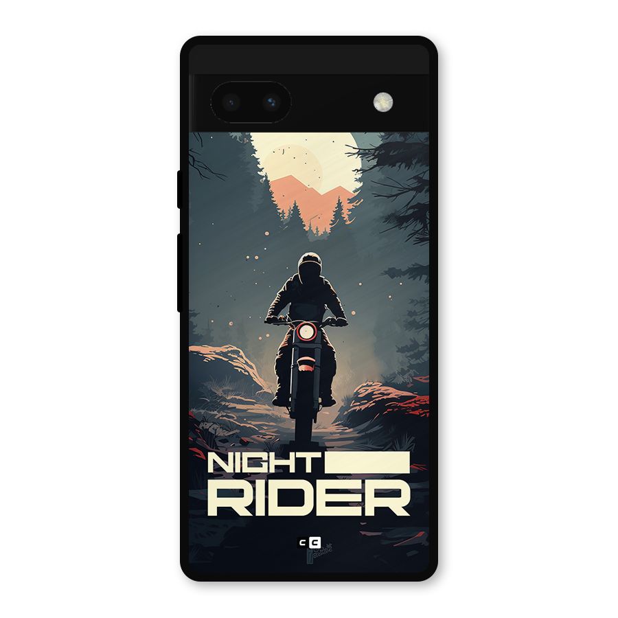 Night Rider Metal Back Case for Google Pixel 6a