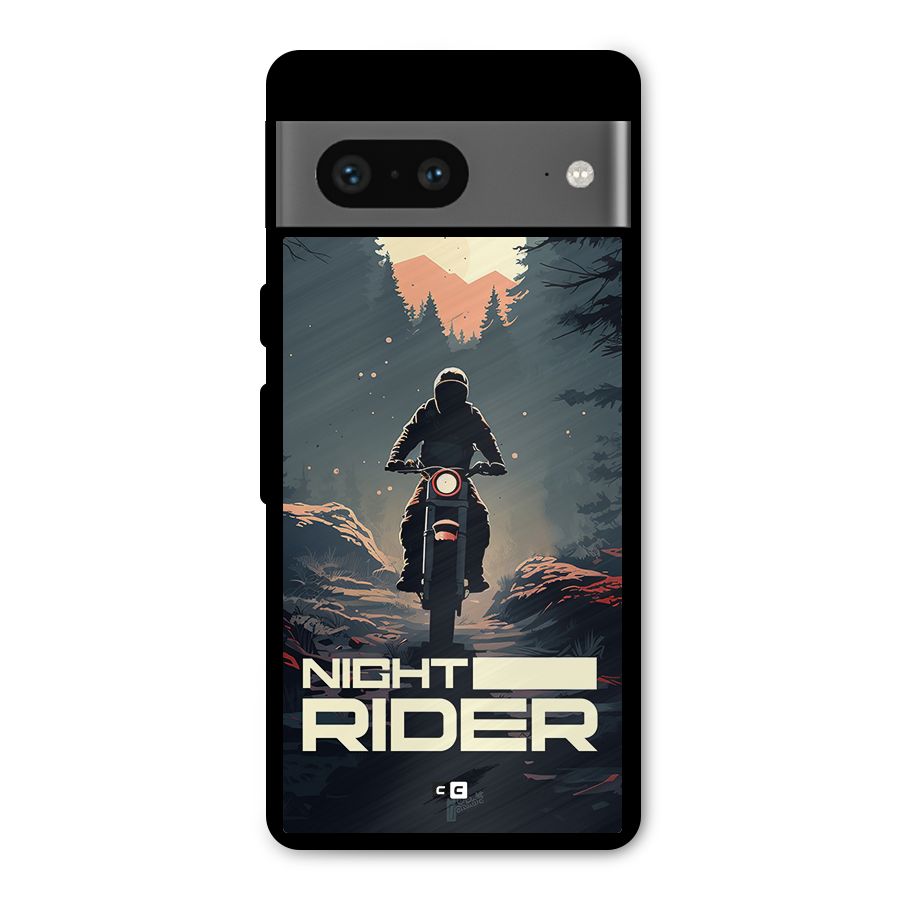 Night Rider Metal Back Case for Google Pixel 7