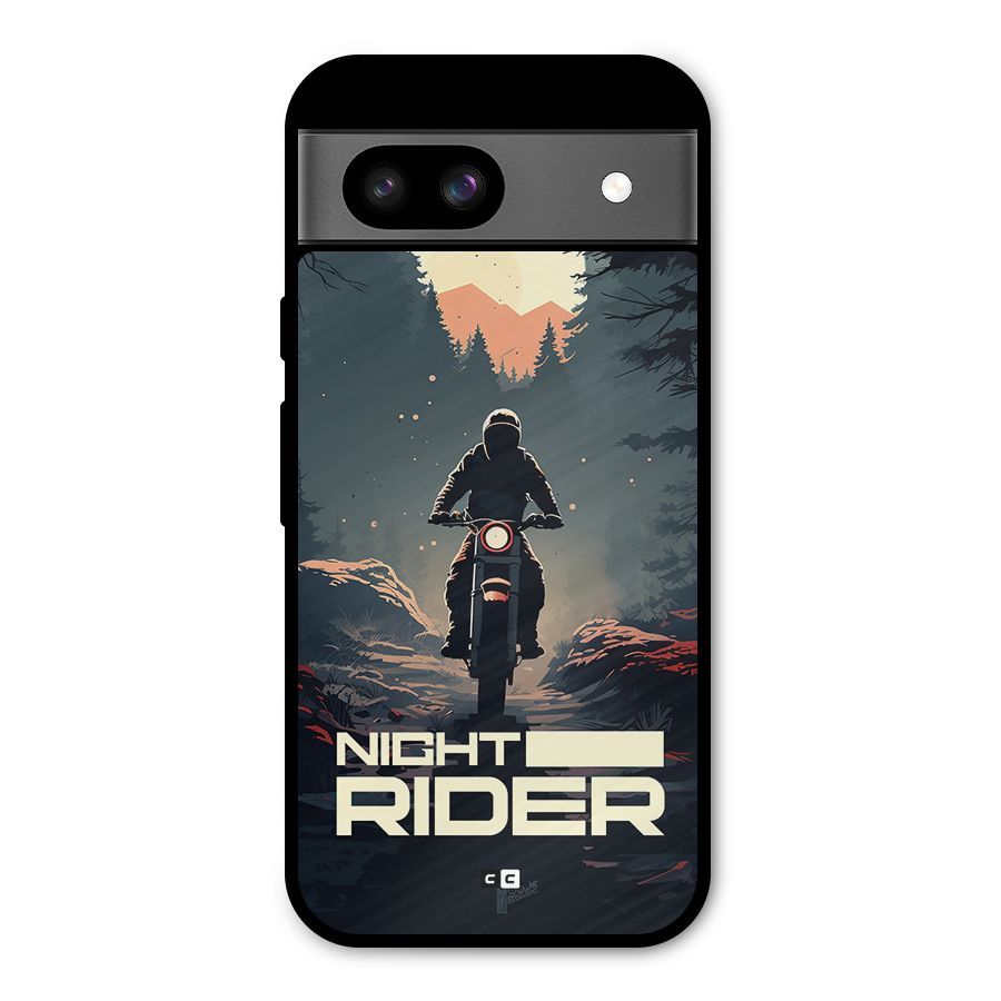 Night Rider Metal Back Case for Google Pixel 8a
