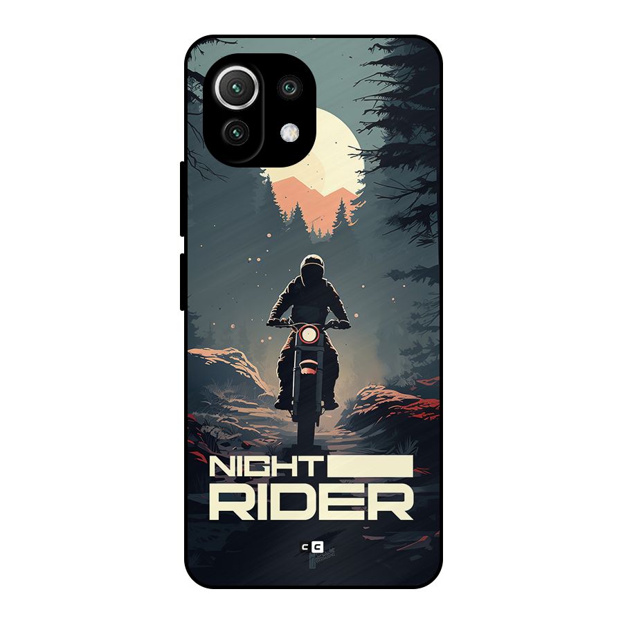 Night Rider Metal Back Case for Mi 11 Lite NE 5G