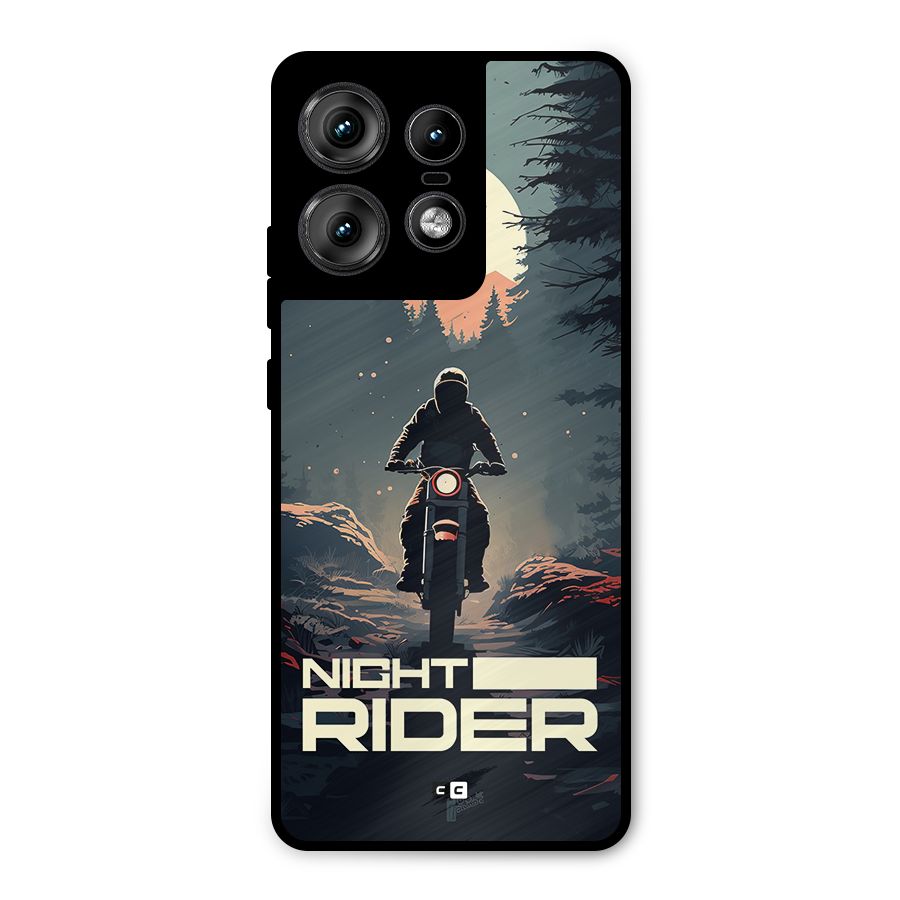Night Rider Metal Back Case for Motorola Edge 50 Pro