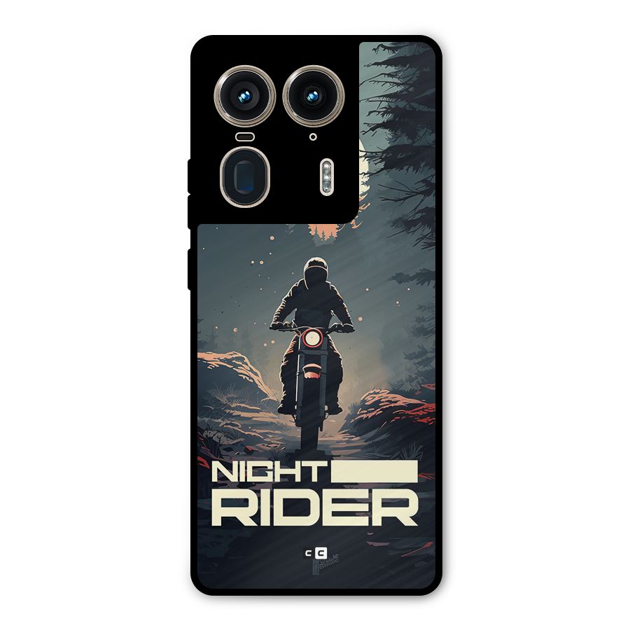 Night Rider Metal Back Case for Motorola Edge 50 Ultra