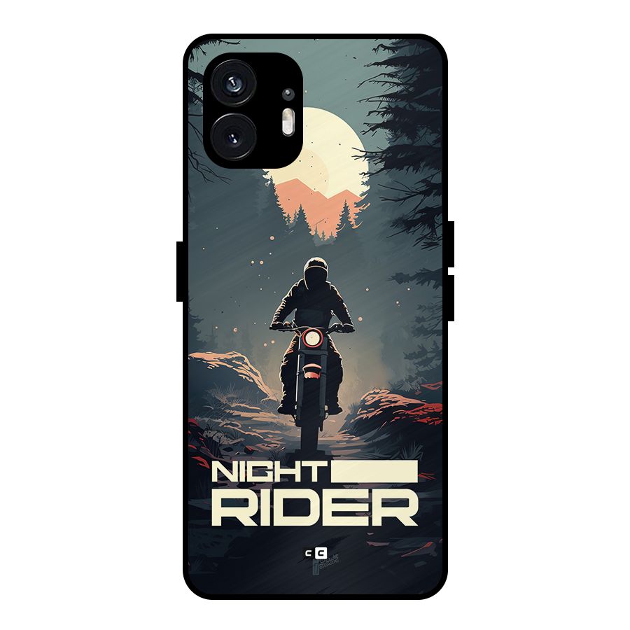 Night Rider Metal Back Case for Nothing Phone 2