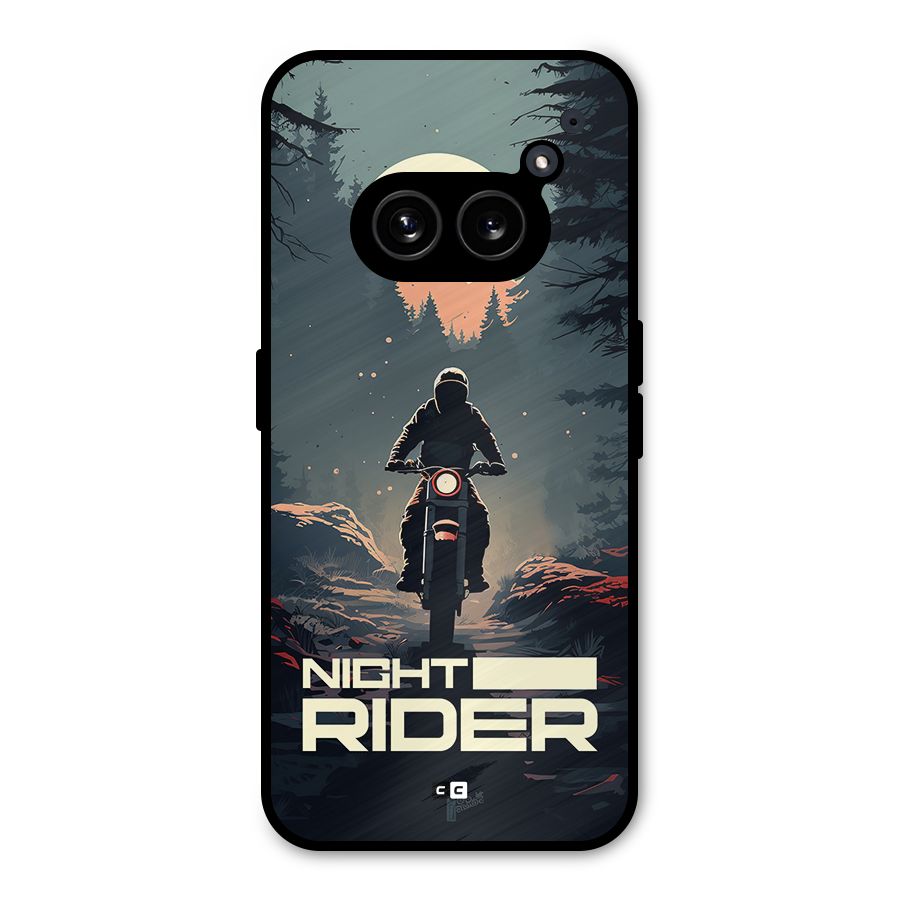 Night Rider Metal Back Case for Nothing Phone 2a Plus