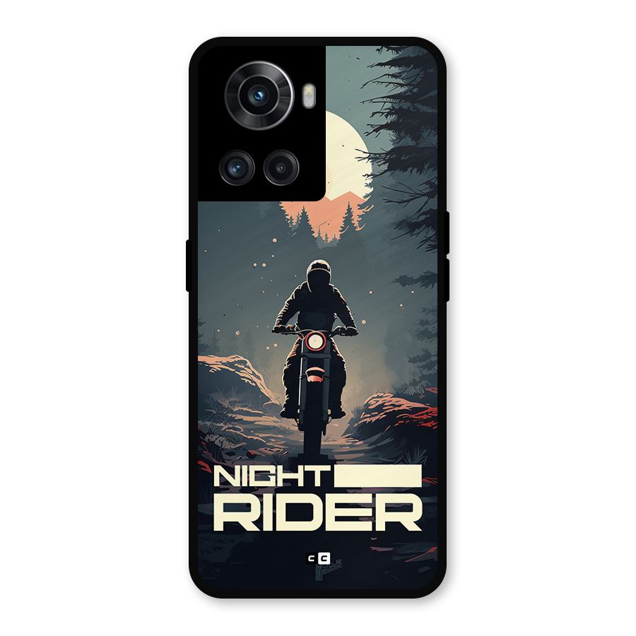 Night Rider Metal Back Case for OnePlus 10R