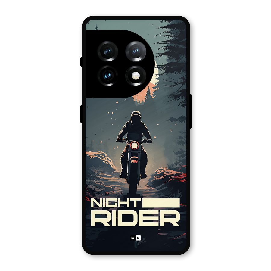 Night Rider Metal Back Case for OnePlus 11