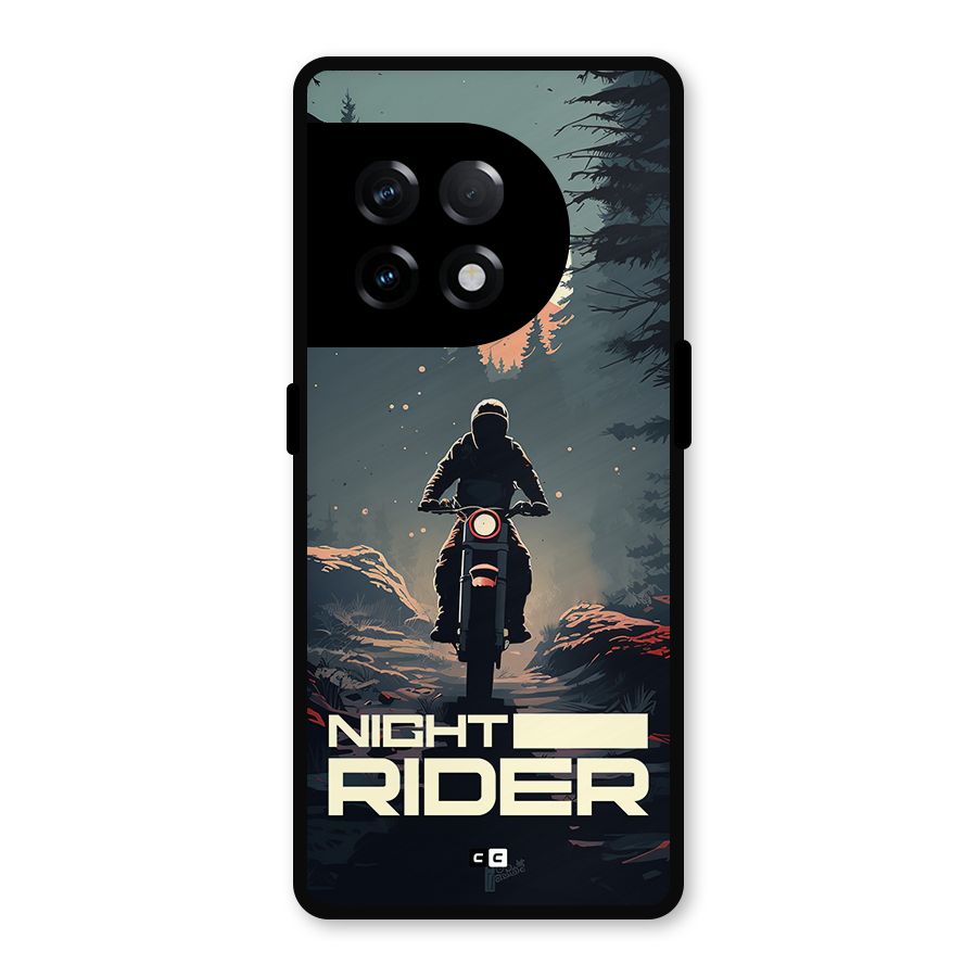Night Rider Metal Back Case for OnePlus 11R