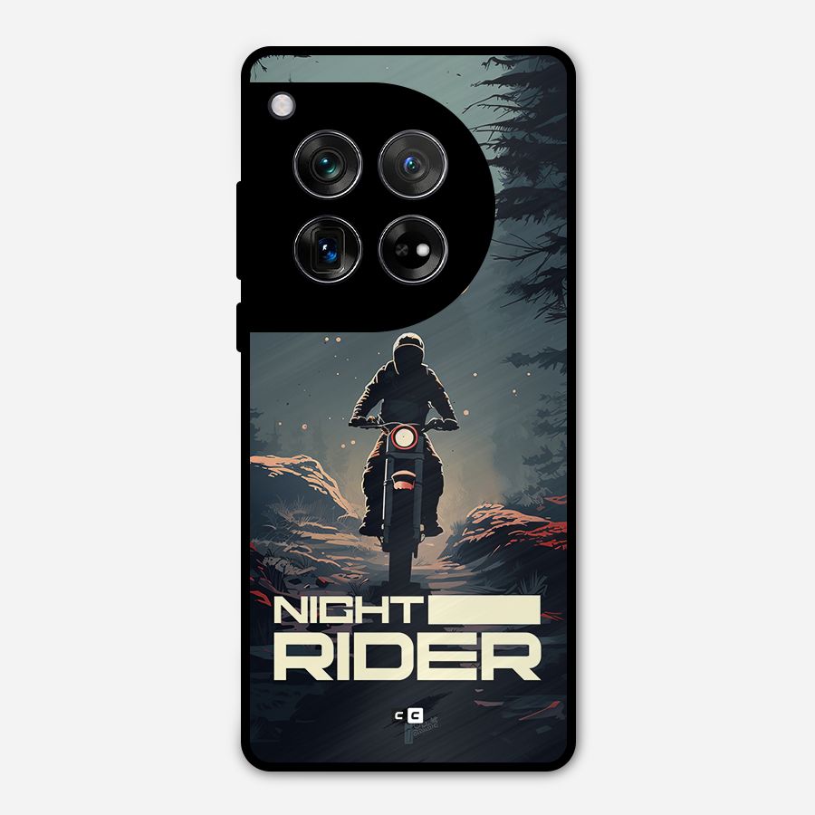 Night Rider Metal Back Case for OnePlus 12