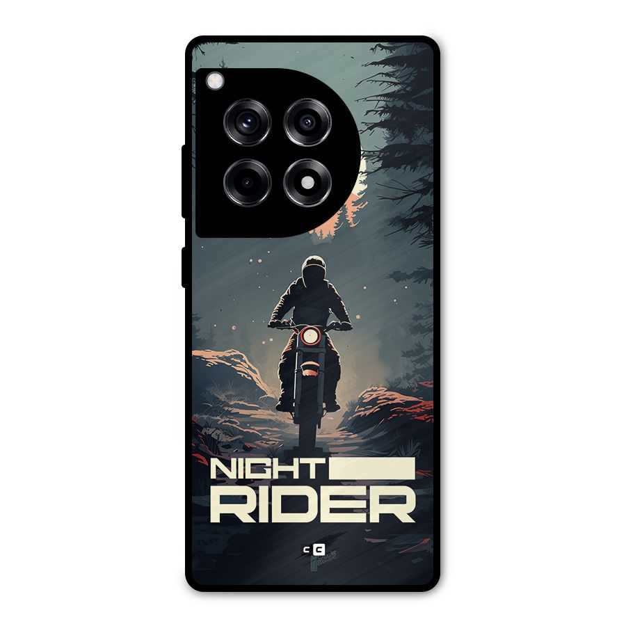 Night Rider Metal Back Case for OnePlus 12R