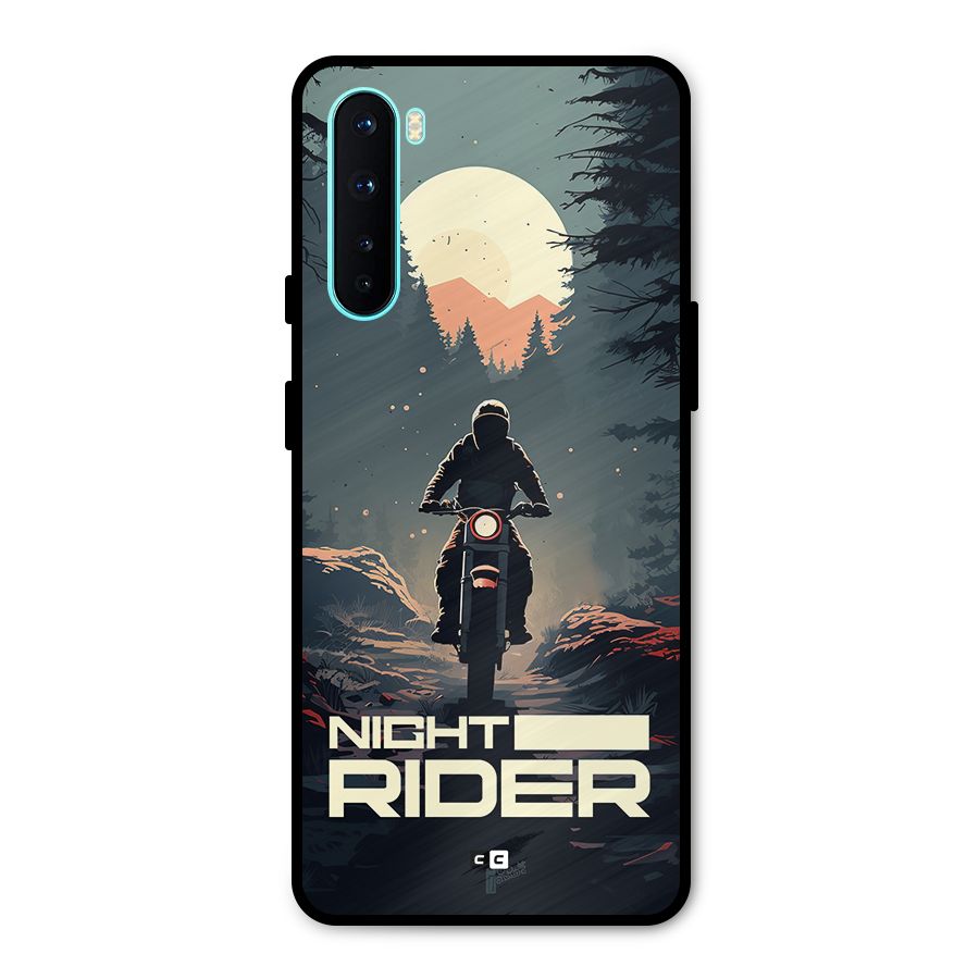 Night Rider Metal Back Case for OnePlus Nord
