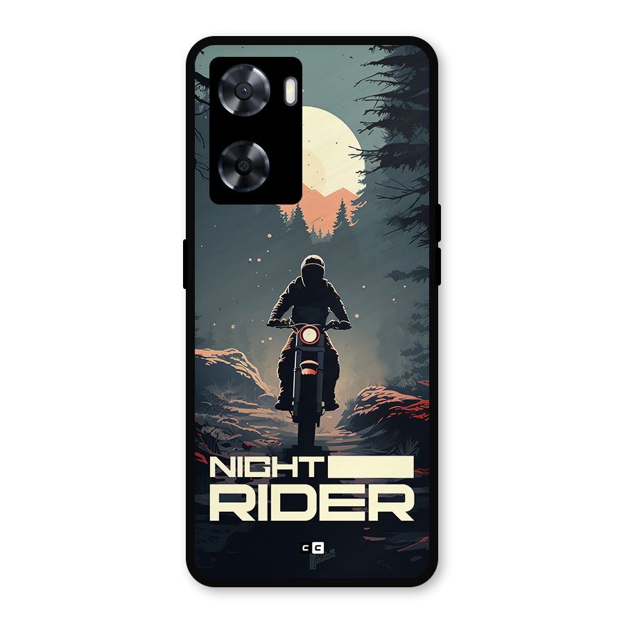 Night Rider Metal Back Case for OnePlus Nord N20 SE