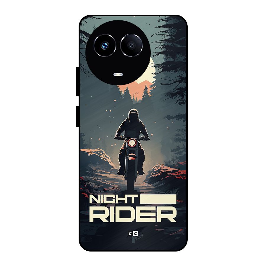Night Rider Metal Back Case for Realme 11 5G