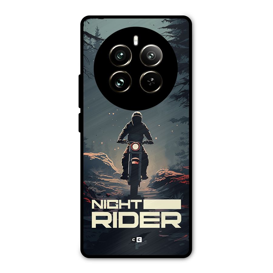 Night Rider Metal Back Case for Realme 12 Pro
