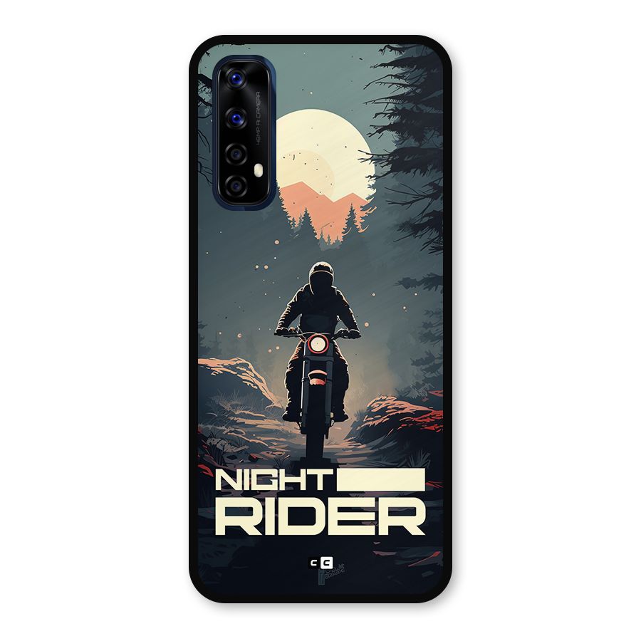 Night Rider Metal Back Case for Realme 7