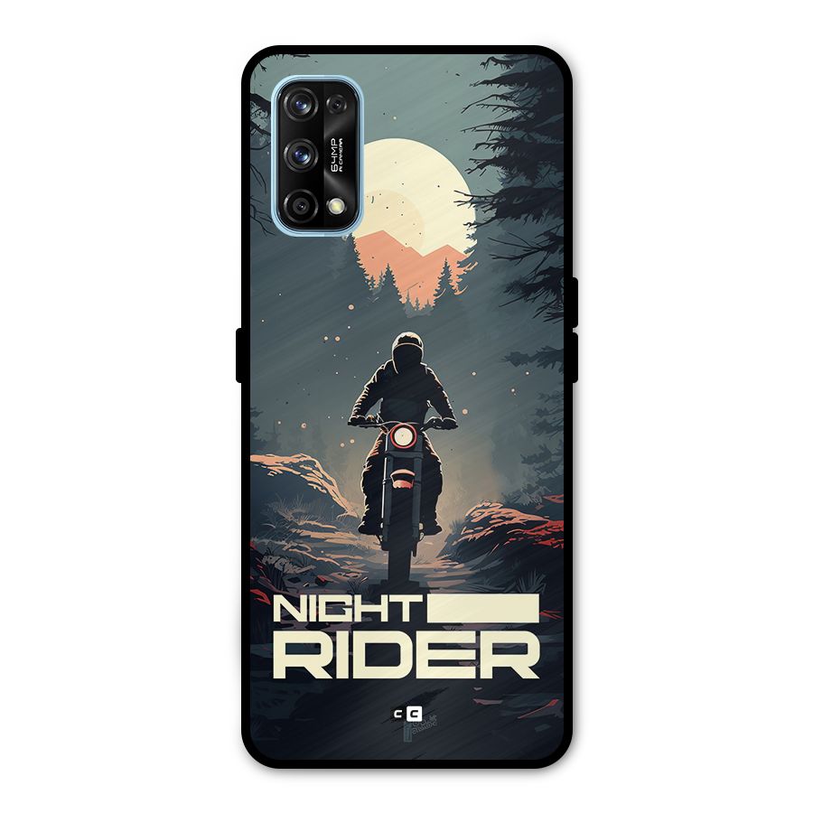 Night Rider Metal Back Case for Realme 7 Pro
