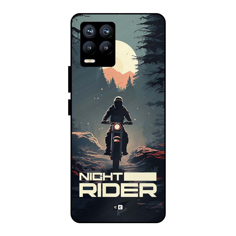 Night Rider Metal Back Case for Realme 8