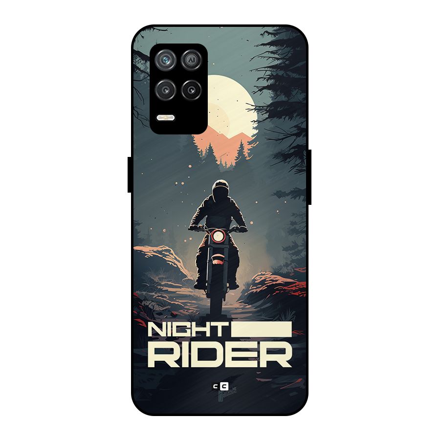 Night Rider Metal Back Case for Realme 8s 5G