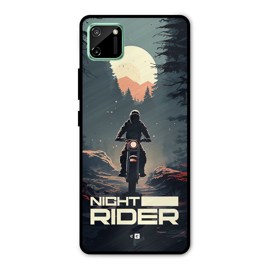 Night Rider Metal Back Case for Realme C11