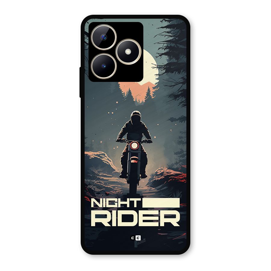 Night Rider Metal Back Case for Realme C53
