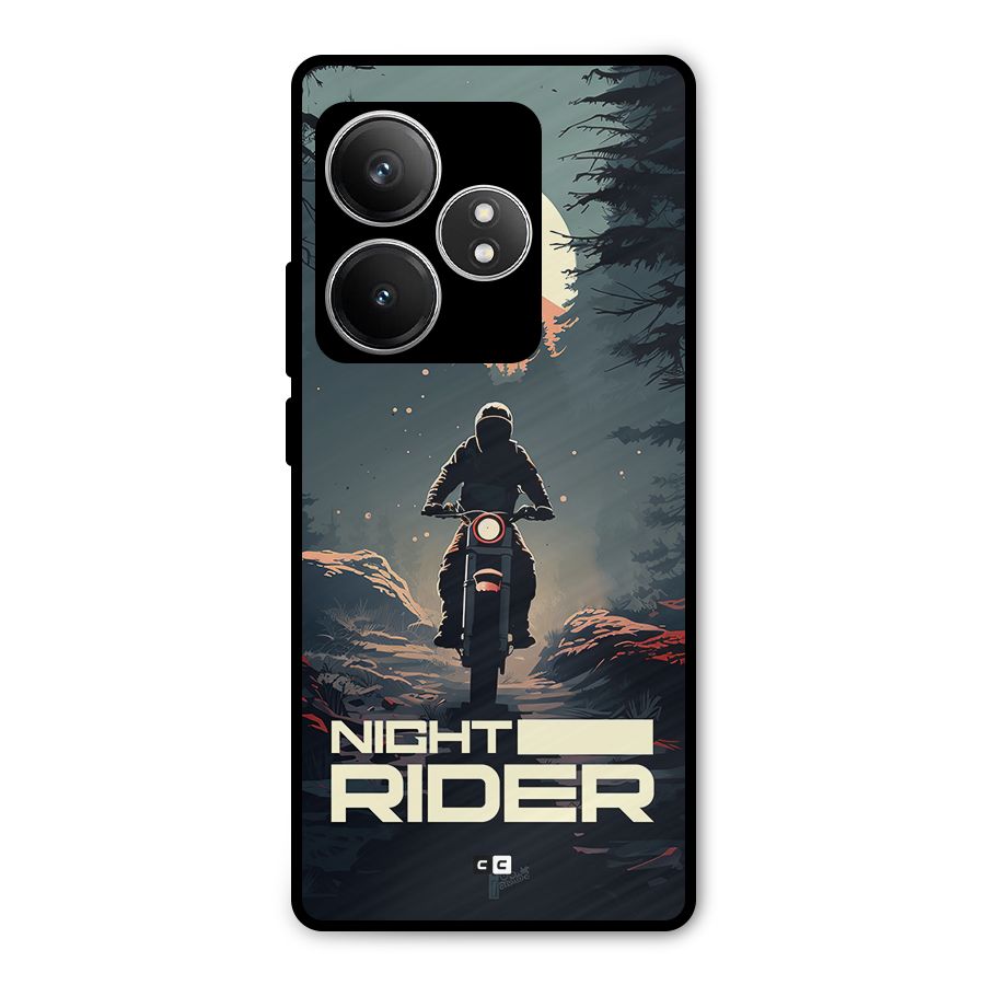 Night Rider Metal Back Case for Realme GT 6T