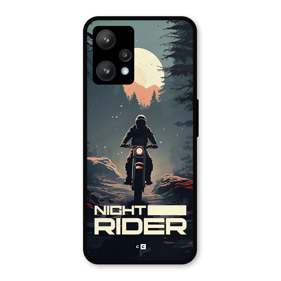 Night Rider Metal Back Case for Realme Narzo 50 Pro
