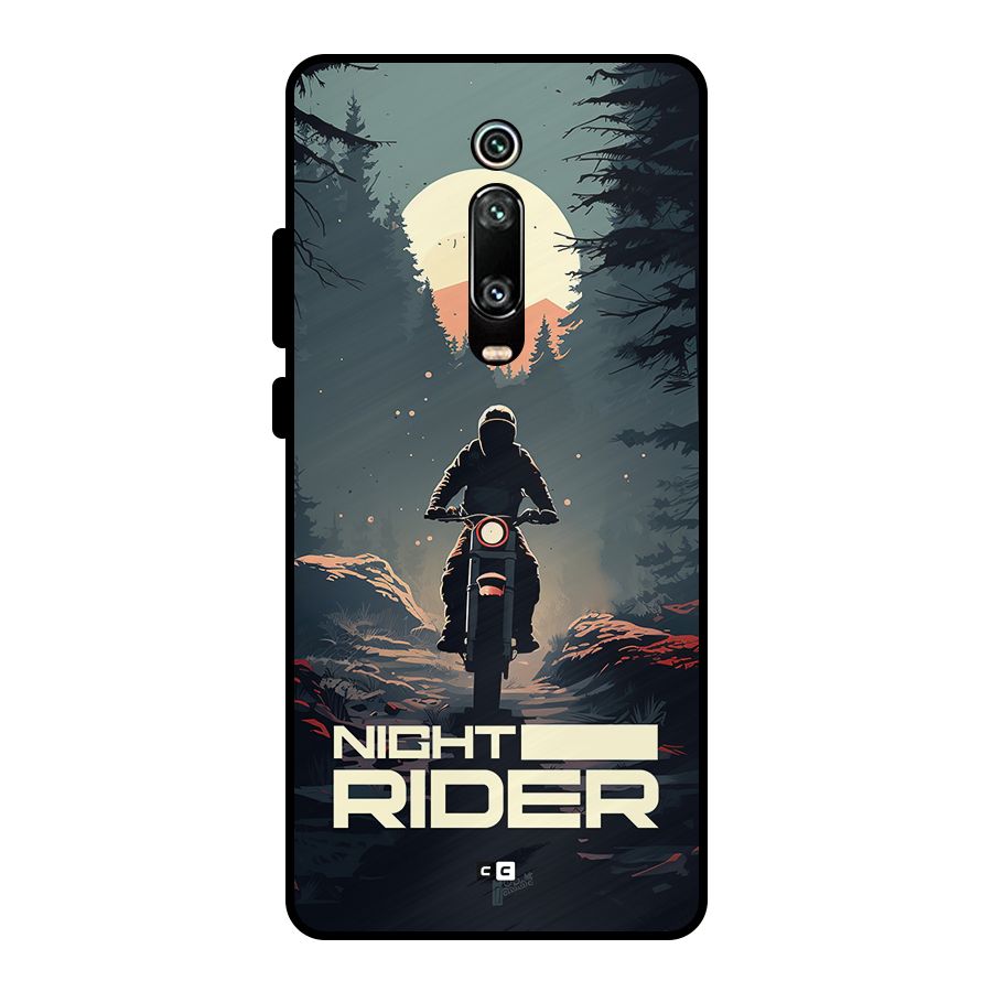 Night Rider Metal Back Case for Redmi K20 Pro