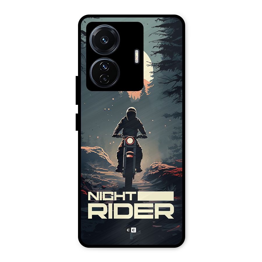 Night Rider Metal Back Case for Vivo T1 Pro